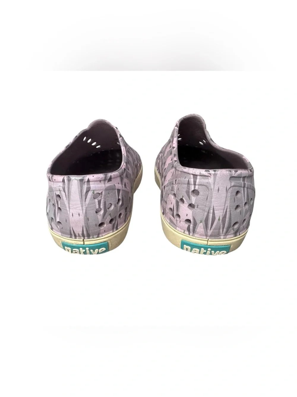 Native Shoes Jefferson Slip-On Purple Pink Fox Print Toddler Size 13